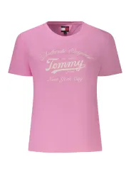 "Tommy Hilfiger T-Shirts im Sale | Tommy Hilfiger Logo Print T-Shirt mit Recycelter Viskose online kaufen"|Planet-Deluxe