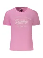 "Tommy Hilfiger T-Shirts im Sale | Tommy Hilfiger Logo Print T-Shirt mit Recycelter Viskose online kaufen"|Planet-Deluxe