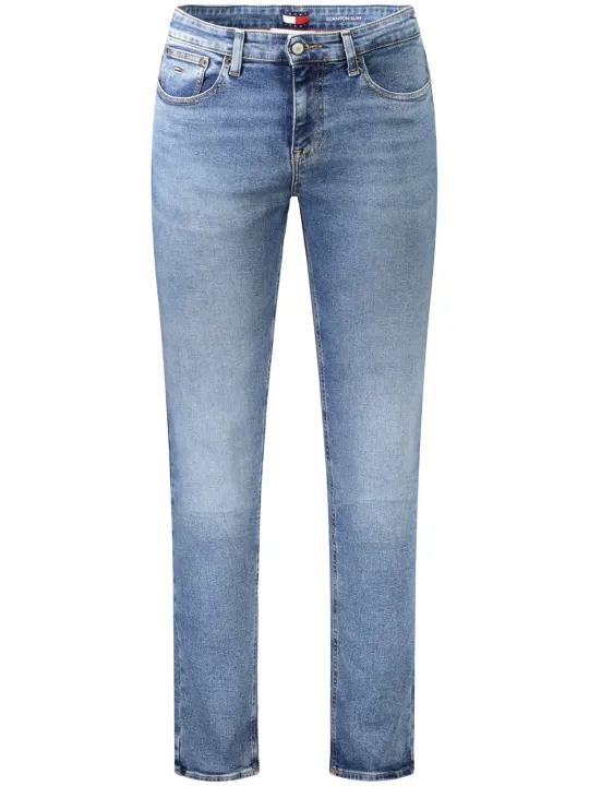 "Tommy Hilfiger Jeans im Sale | Tommy Hilfiger Schlanke Jeans 5 Taschen Waschung Stickerei Logo online kaufen"|Planet-Deluxe