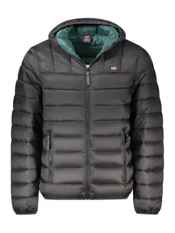 "Norway 1963 Kapuzenjacke – Stilvolle Kontrastdetails"