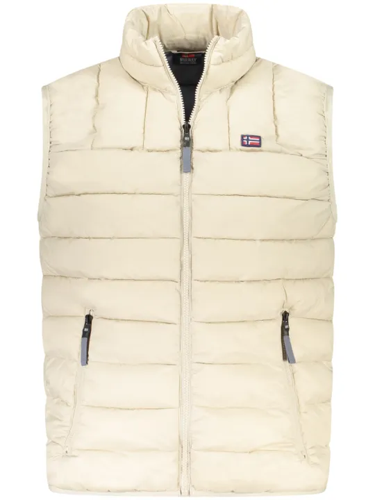 "NORWAY 1963 Jacken im Sale | Ärmellose Jacke mit Taschen und Kontrastdetails Grau online kaufen"|Planet-Deluxe