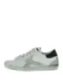 Weiße Sneaky Leder-Sneakers mit Absatz