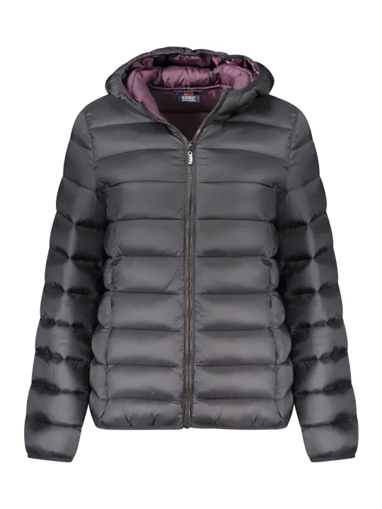 "NORWAY 1963 Jacken im Sale | Kapuzenjacke mit Taschen und Logo Lila innen online kaufen"|Planet-Deluxe