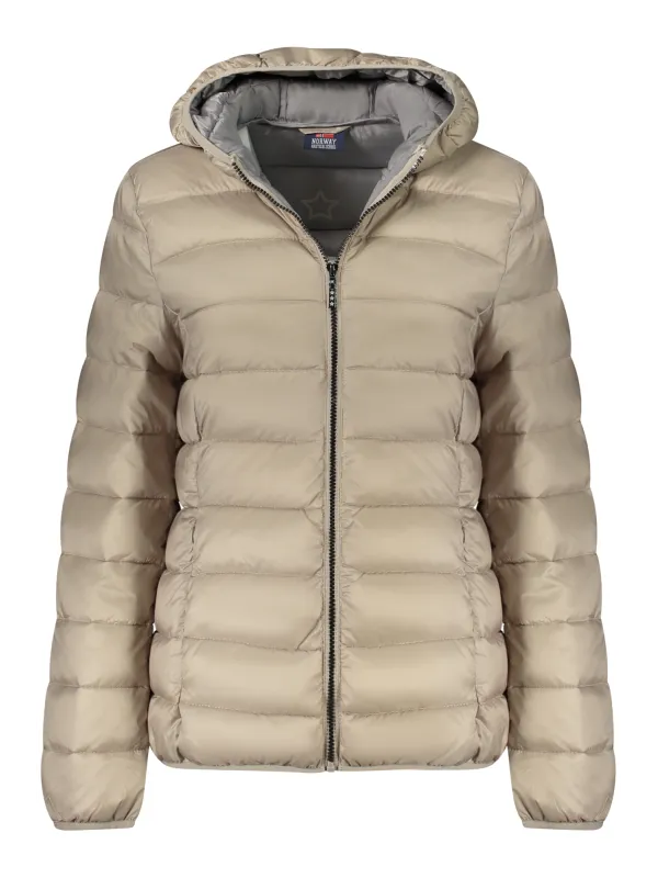 "NORWAY 1963 Jacken im Sale | NORWAY 1963 Kapuzenjacke mit Taschen und Logo - Langarmjacke mit Reißverschluss und grauer Innenseite online kaufen"|Planet-Deluxe