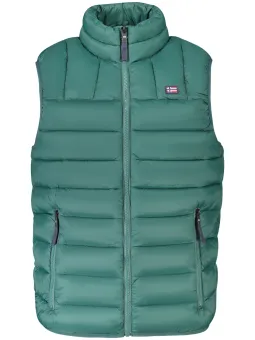 Grüne Herrenweste NORWEGEN 1963 – Ärmellos & Stilvoll