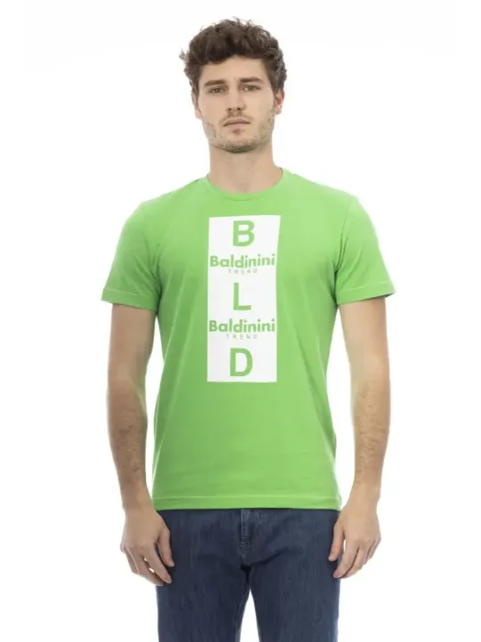 "Baldinini Trend T-Shirts im Sale | Baldinini Trend T-Shirt TSU538 COMO Verde D online kaufen"|Planet-Deluxe