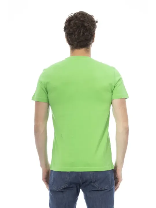 "Baldinini Trend T-Shirts im Sale | Baldinini Trend T-Shirt TSU538 COMO Verde D online kaufen"|Planet-Deluxe