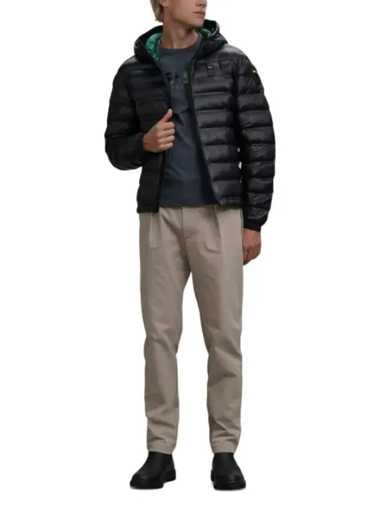 "Blauer Jacken im Sale | Blauer Giubbotto Uomo Jacke 490815 online kaufen"|Planet-Deluxe