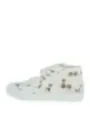 Metallische Kreis-Punkte-Sneaker
