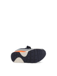 Marineorange Damen Sport Sneakers
