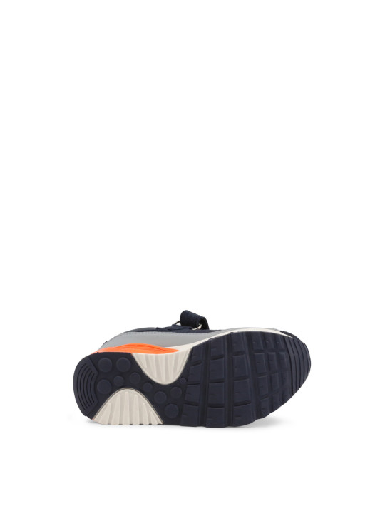 Marineorange Damen Sport Sneakers