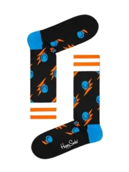 Globus-Socken mit Happy Socks Logo