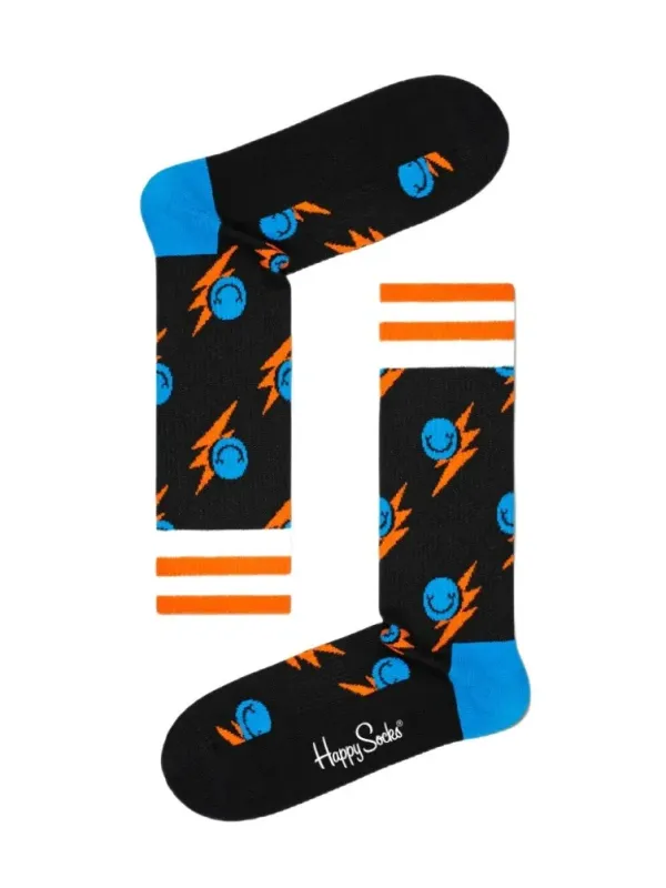 Globus-Socken mit Happy Socks Logo Globus-Socken mit Happy Socks Logo