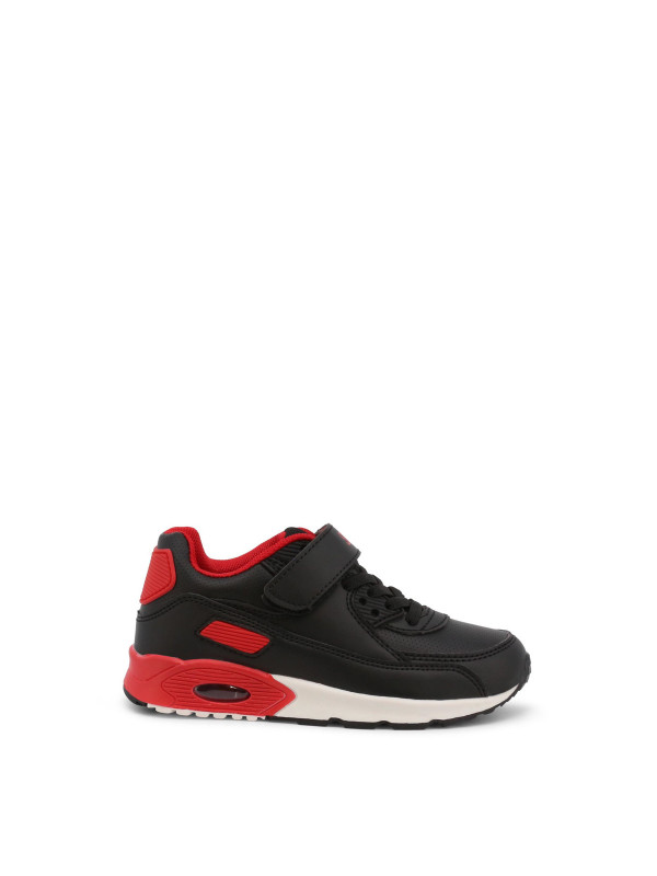 Schwarze Jungen-Sneakers mit Klettverschluss Schwarze Jungen-Sneakers mit Klettverschluss