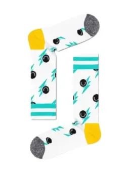Happy Socks mit Smiley Blitzen
