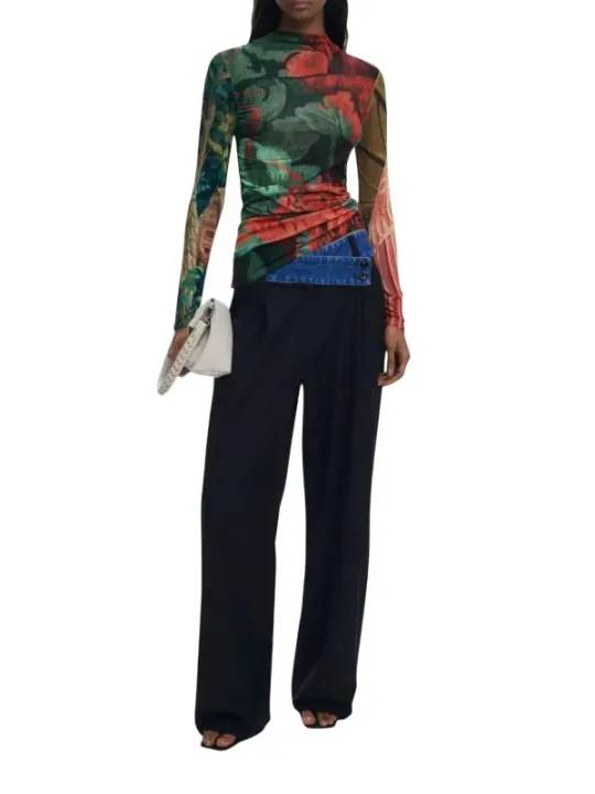Desigual Maglia Donna - Stilvoller Damenpullover mit Muster