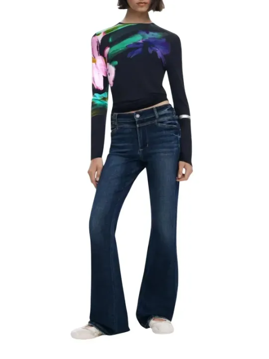 "Desigual Damenpullover 490074 – Stilvoll & Einzigartig"