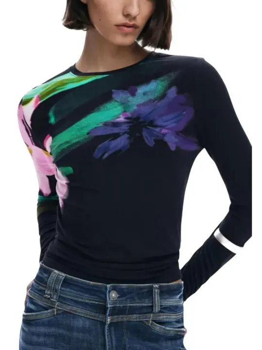 "Desigual Damenpullover 490074 – Stilvoll & Einzigartig"