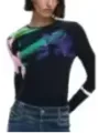 "Desigual Damenpullover 490074 – Stilvoll & Einzigartig"