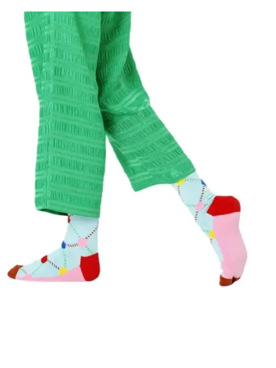 Bunte Happy Socks mit Punkten