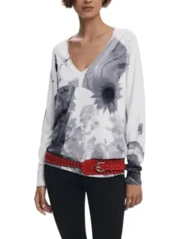 Desigual Damenpullover 490059 – Stilvoll & Einzigartig