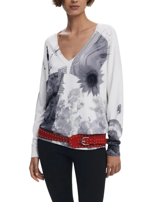 Desigual Damenpullover 490059 – Stilvoll & Einzigartig Desigual Damenpullover 490059 – Stilvoll & Einzigartig