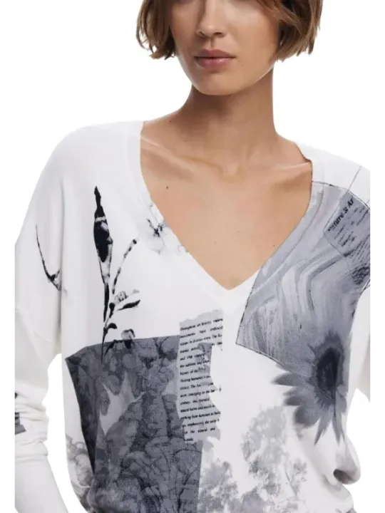 Desigual Damenpullover 490059 – Stilvoll & Einzigartig