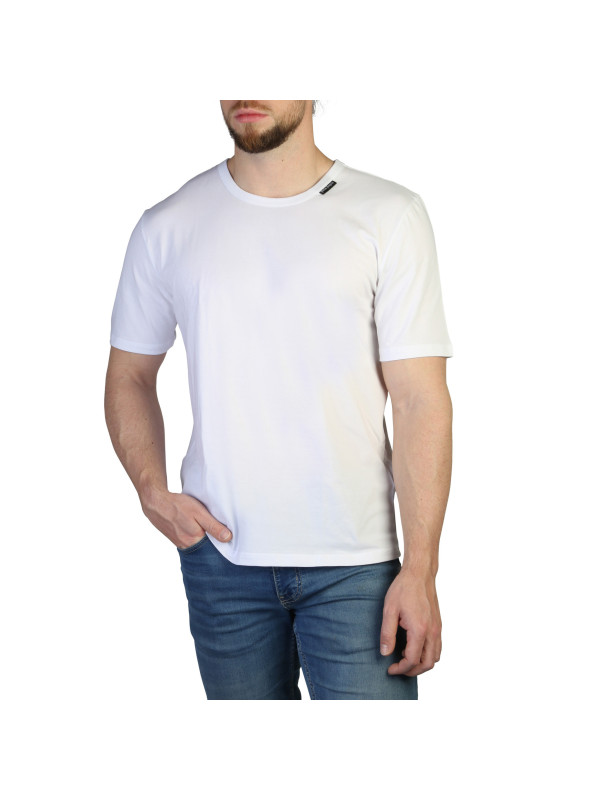 Weißes Palm Angels Baumwoll-T-Shirt Weißes Palm Angels Baumwoll-T-Shirt