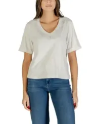 "Liu Jo Damen Basic T-Shirt 490276 – Stilvoll & Zeitlos"