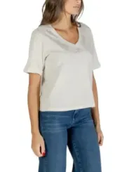 "Liu Jo Damen Basic T-Shirt 490276 – Stilvoll & Zeitlos"