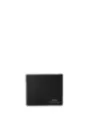 Schwarze Armani Exchange Lederbörse