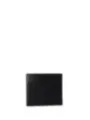 Dunkelbraune Armani Exchange Ledergeldbörse