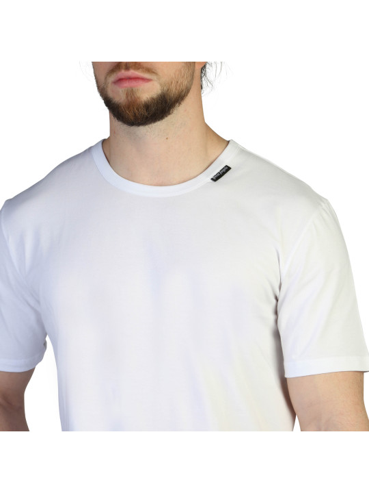 Weißes Palm Angels T-Shirt mit Tag