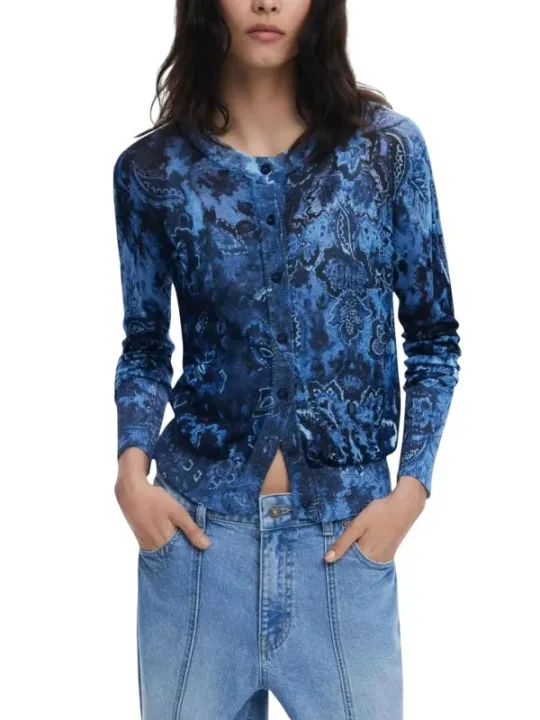 "Bunter Desigual Cardigan für Damen - Stilvoll & Einzigartig"