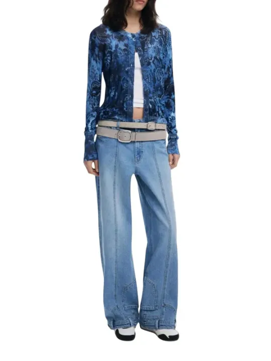 "Bunter Desigual Cardigan für Damen - Stilvoll & Einzigartig"