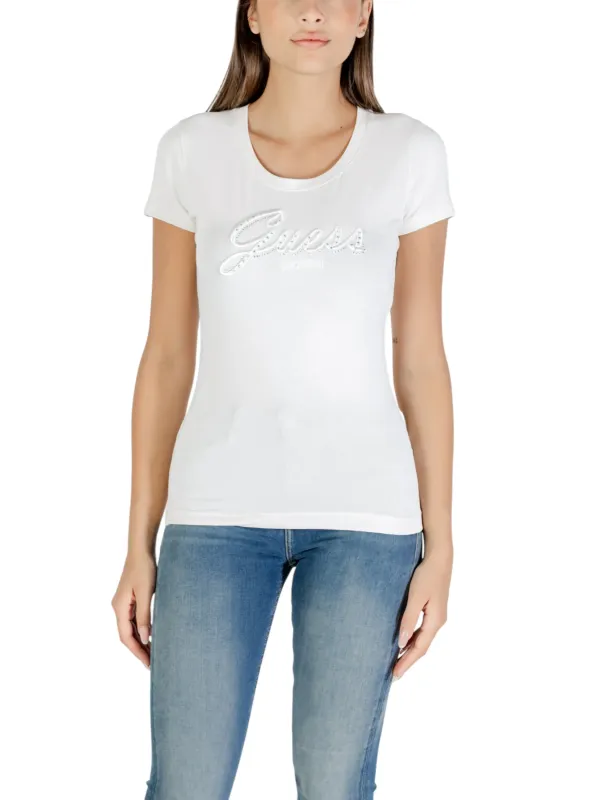 "Guess Damen T-Shirt 489976 - Stilvoll & Bequem" "Guess Damen T-Shirt 489976 - Stilvoll & Bequem"