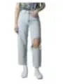 Helle Jeans mit geradem Bein