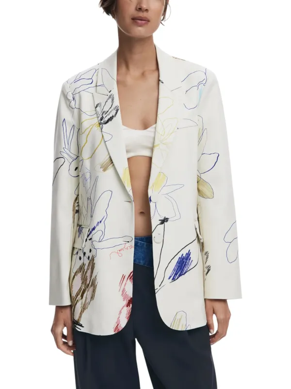 Desigual Damen Blazer 488761 – Stilvoll & Einzigartig