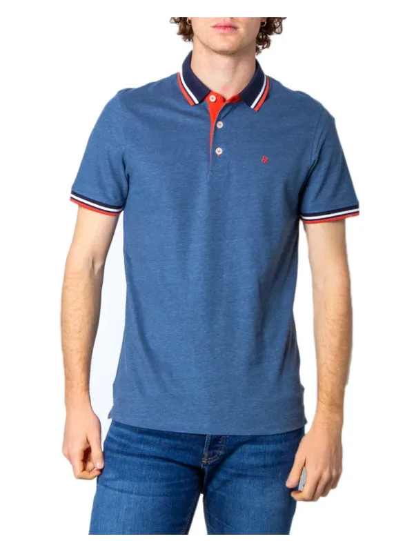 Blaues Jack & Jones Poloshirt Blaues Jack & Jones Poloshirt