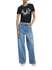 Desigual T-Shirt Donna 490072 - Stilvoll & Einzigartig