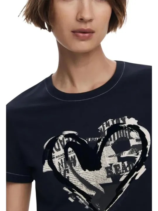 Desigual T-Shirt Donna 490072 - Stilvoll & Einzigartig