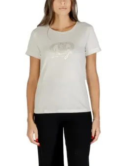Liu Jo Damen Basic T-Shirt - Stilvoll & Vielseitig