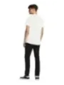 Dunkle graue Herren Straight-Cut Jeans