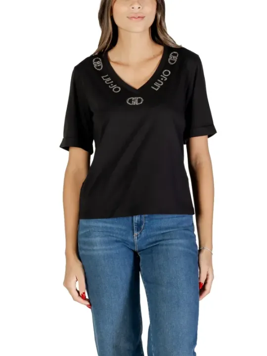 Liu Jo Damen T-Shirt 490275 – Stilvoll & vielseitig