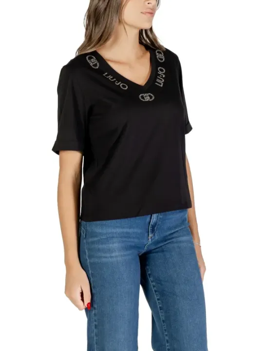 Liu Jo Damen T-Shirt 490275 – Stilvoll & vielseitig