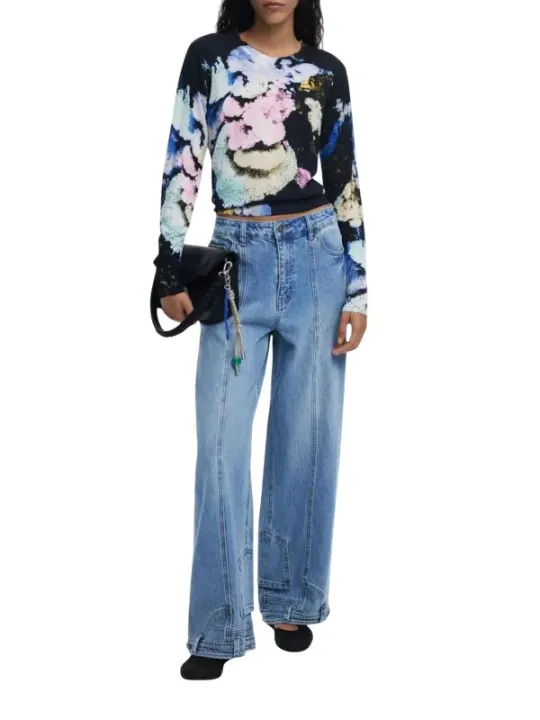 "Desigual Maglia Donna: Stilvoller Damenpullover 490064"