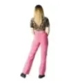 Rosa ausgestellte Jeans lässiger Look