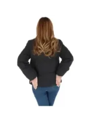 Glitzernde Love Moschino Wildlederjacke