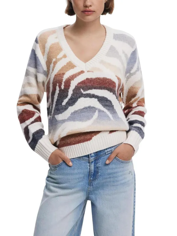 Desigual Maglia Donna: Stilvoller Damenpullover, bunt & modern Desigual Maglia Donna: Stilvoller Damenpullover, bunt & modern