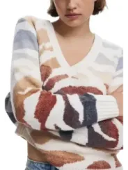 Desigual Maglia Donna: Stilvoller Damenpullover, bunt & modern